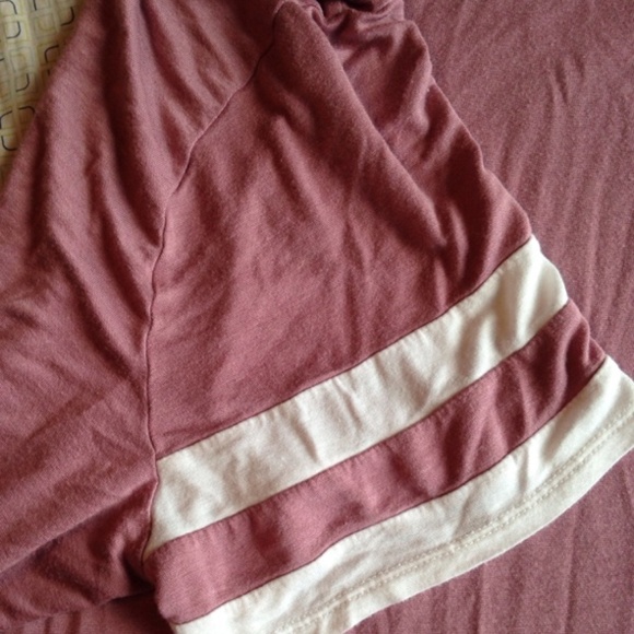 Charlotte Russe Tops - Charlotte Russe Pink Varsity Shirt